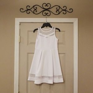 Bonnie Jean brand white dress